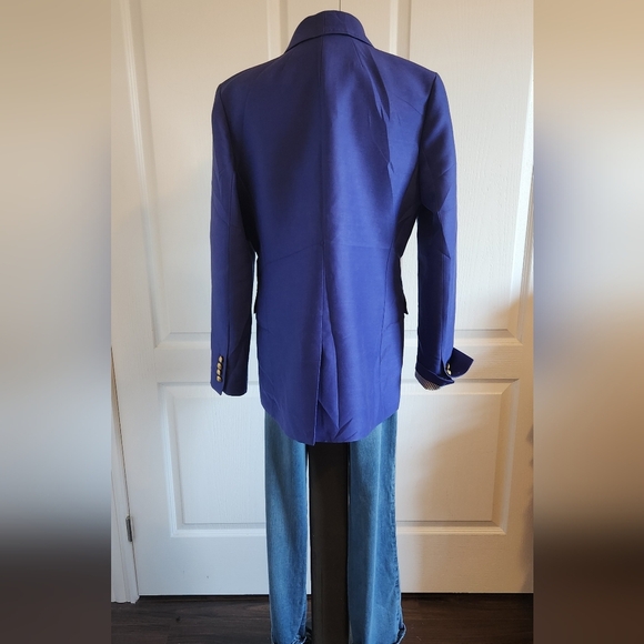 Gorgeous Wool and Silk J. Crew Women's Blazer Size 4 - Picture 6 of 13